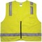 Ergodyne Lime 4XL/5XL Hi-Vis FR Surveyor Vest - Class 2, NFPA 70E, Mesh 8262FRZ - alternate 1